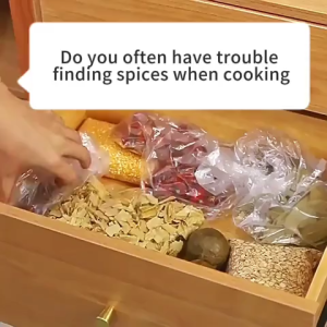 Airtight Spice Box Kitchen organizer Flavoring Seasoning Food Storage Box Container Jar