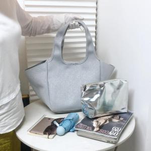 LIKEBAG Europe and the United States trend ins wind sports large capacity bag Fashion casual knitting tote bag shopping outdoor womens shoulder handbag