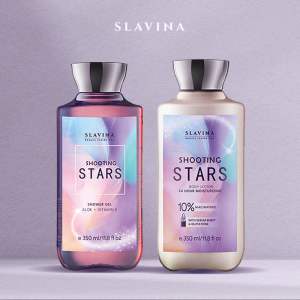 SLAVINA Shooting Stars Paket Shower Gel & Body Lotion