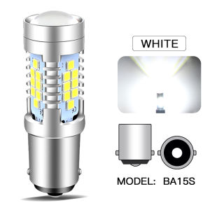 2PC 1156 BA15S P21W BAU15S PY21W LED Reverse Light 7443 W21/5W T20 30SMD LED Bulb 1157 BAY15D P21/5W Brake Daytime Rrunning Lamp