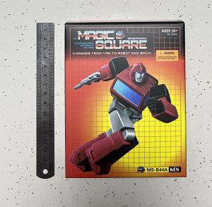 MS-TOYS MS-B44A Cube Original Miniature Transforming Toy Tinplate Premium Painted Version 1:48 Scale Stock from USA