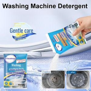 【Hot Sale】[Bundle of 3] Oldhousekeeper Washing Machine Tank Cleaner/Powerful Cleaning Descaling Washing Machine Cleaner