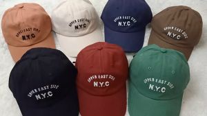 Topi Baseball Pria Wanita Dewasa Gaya Distro Motif N.Y.C Casual Cap Sport Bahan katun Premium TTW