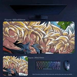 Bandai | Fashion New Creative Animation Rubber Mouse Pad High Quality Printing Animation Dragon Ball Series Rubber Non-slip Mouse Pad