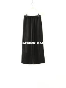 Acetate Linen Elastic Waist Casual Pants