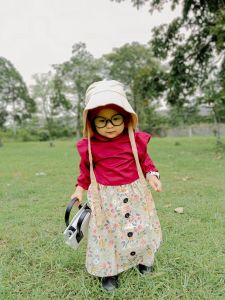 Gretta Set Panjang || Setelan Gamis Anak Perempuan || Littlemim