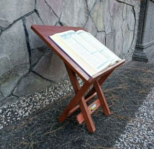 {Bisa Diatur kemiringan} Meja Tahfidz/ Tatakan Al Quran/ Meja laptop/ Rehal/ Rekal/ Meja Lipat Model Miring