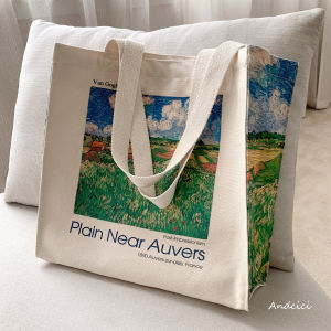 ANDCICI | Artistic Book Shoulder Bag Canvas