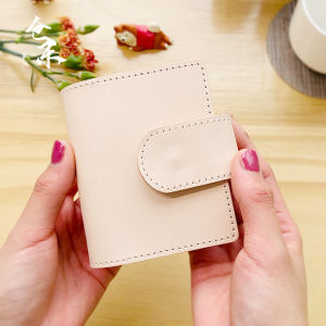 Mini Soft Leatherbound Notebook A9 Creative Trendy Hard Cover Writing Journal Cute Portable Creative Cultural Supplies