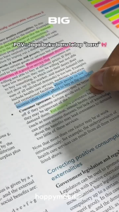 Sticky Notes Lidi Warna Neon Label Index BIG Index Mark Tab Penanda Pembatas Penanda PET Material