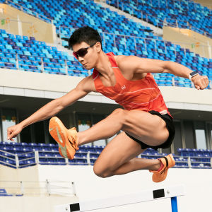 [0-5KM] 361 Độ sinh học đội nam Giày chạy bộ thoáng khí hấp thụ sốc giày chạy bộ cơ thể kiểm tra Giày thể thao 672422207