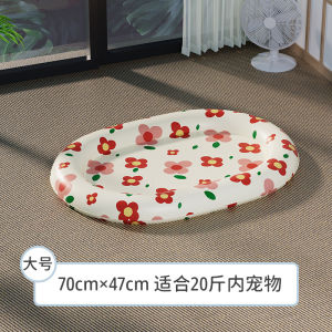 Pet Cooling Mat Summer Sleep Pad for Dogs And Cats Universal Temperature Regulation Mat Cat Nest Dog Nest Summer Cooling Mat