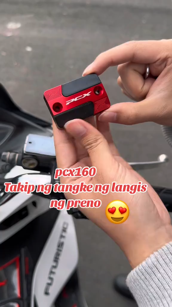 ฝาครอบกระบอกเบรกและฝาปิดกระปุกน้ำมันเบรกสำหรับรถจักรยานยนต์ Honda PCX160/125/PCX150 ที่ดัดแปลง