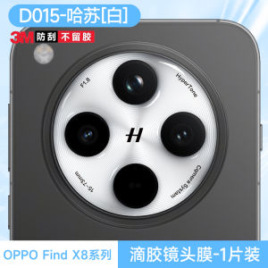 High Definition Clear Hollow out Silver Color 3D Stereo Lens Film for OPPO Find X8 pro New Model Anti Scratch Rear Camera Soft Film