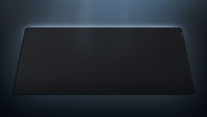 Razer Strider - Large Black Hybrid mouse mat with a soft base & smooth glide (Tấm lót chuột) | Firm Gliding Surface | Anti-Slip Base | Rollable & Portable | Anti-Fraying Stitched E