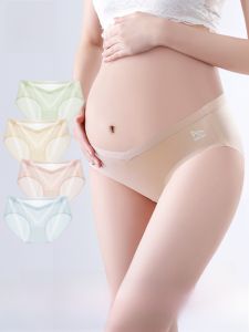 Quần lót bầu MiiOW lụa băng không đường may cạp trễ hỗ trợ bụng