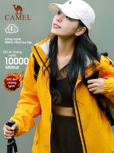 CAMEL | Áo Khoác Ngoài Trời Chống Nước Chống Gió Ba-trong-một Có Thể Tháo Rời