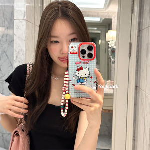 Mao Shell Plaid KT Cat Phone Case for Huawei Nova14 Ultra/13 pro Full Cover Anti-Fall Silicon Protective Shell Digital Accessories