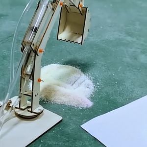 Mainan Rakit Excavator Hidrolik DIY Mainan Edukasi Sains