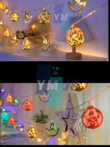 6M 8Modes deepavali light 20LED LED Fairy lights Diwali light outdoor Curtain String Lights for deepavali decoration