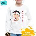 BAJU kaos anak atasan karate kid 2-10thn. 