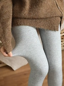 Thermal Pantyhose Womens High-Waisted Thickened Thermal Legging Winter Leggings Cotton Polyester Comfort Fit