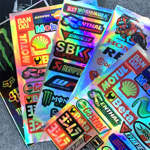 Mũ Bảo Hiểm Thân Trang Trí Laser Nhãn Dán Xe Máy Mũ Bảo Hiểm GoPro Magic Claw Trầy Xước Xe Ô Tô Nhãn Dán Chống Thấm Nước Honda Hrc