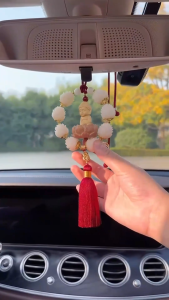 Khánh treo xe ô tô phong thủy Phật Thích Ca khánh liên hoa mang lại bình an may mắn tài lộc