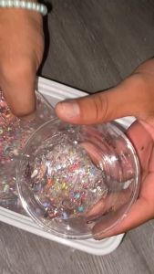 SLIME CANDY POP 100ML BY CFORCLOVER / mainan anak clear hiasan slime