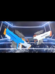 แถมชุด 3 ปืนฉีดน้ำไฟฟ้า ใช้แบบมือเดียว ต่อขวดโค้กได้ ยิงระยะไกล ปืนฉีดน้ำ ปืนของเล่น ของเล่นพ่นน้ำสำหรับเด็ก ของเล่นปืนฉีดน้ำไฟฟ้า