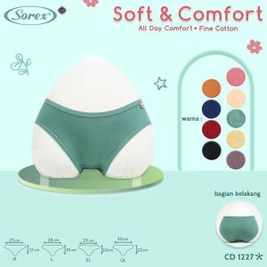 Sorex 1227 Celana dalam wanita tipe Mini ( 3 Pcs )