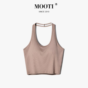 Mooti | Shockproof Sports Bra with Pads Back Beauty Design