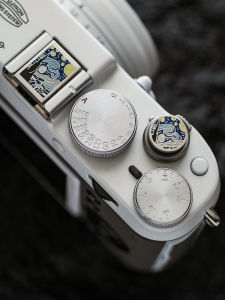 Nút Ống Ngắm Máy Ảnh Starry Night Tương Thích Với Máy Ảnh Fuji XT5/XT30/X100V Leica M11M6 Nút Nắp Ống Ngắm Máy Ảnh Phụ Kiện