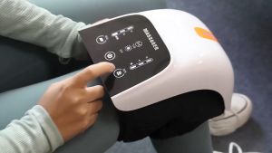 Wireless Knee Massager Heating Air Compression Pad for Joint Pain Body Health Relief Vibration Laser Physiotherapy Equipment