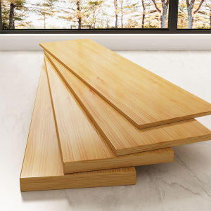 Wall Mounted Solid Wood Shelf