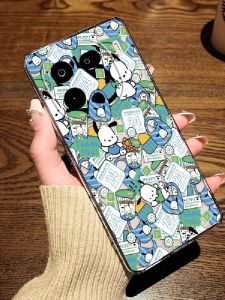 เคสโทรศัพท์มือถือแบบนิ่มใสสำหรับ VIVOiQOO15/13 รุ่นใหม่สำหรับผู้ชายและผู้หญิง ลายการ์ตูน ลายแมว ลายสัตว์ ลายดอกไม้ ลายดอกไม้ ลายดอกไม้