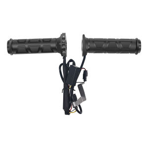 DC 12V Adjustable Hot Grip Handle Silicone Electric Molded Grips Waterproof Handlebar Heated Grip Motorcycle Parts for Winter