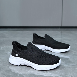 Techdoo Sepatu Slip On Pria & Wanita: Sepatu Selop Daily Casual Anti Slip ML703