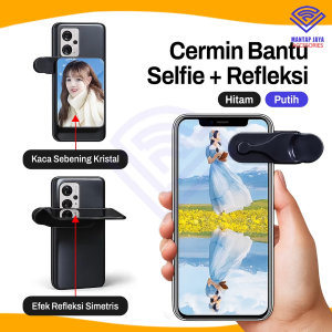 [COD] NANVAN NVN-PM06 CERMIN MINI SELFIE KAMERA BELAKANG HP - CLIP ON MIRROR REFLEKTOR UNIVERSAL