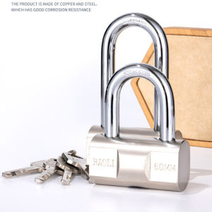 Heavy Duty Padlock Waterproof Anti-theft Padlock Stainless Steel Rust Proof Safely Security Lock with Keys