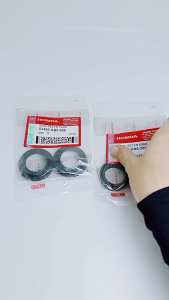 ( 1 Set ) Seal Sil Shock Depan Plus Seal Abu Supra Grand Vario 110 Vario 125 Scoopy Genio Beat Revo