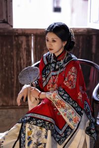 ชุดฮันฟูสีแดงสำหรับผู้หญิง ทรงหลวม สไตล์ราชวงศ์จีน ชุดเจ้าสาว ชุดฮันฟูสไตล์ย้อนยุค ชุดฮันฟูสำหรับผู้หญิง