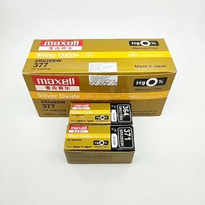 (Hàng chính hãng Made in Japan) Pin Maxell 377 SR626SW. Pin Đồng Hồ 377 / SR626SW / AG4 / LR626W