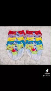 10pcs per pack Underwear Character Panty For Kids Girl