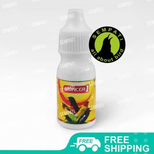 SEMPATI Moncer 1 Super Kicau Vitamin Burung Meningkatkan Kicauan Nafsu Makan Mengatasi Macet Bunyi VMONCER