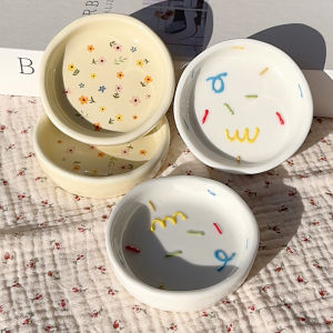 Xiaoyuyuan Small Condiment Dish Ceramic Good-looking For Home Japanese Style Cute Creative Sauce Dipping Bowl Vinegar and Soy Sauce Pepper Seasoning