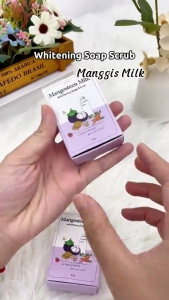Manggis Milk WHITENING SOAP SCRUB-Naturally brightens the skin