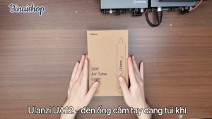 Ulanzi UA12 / UA20 - Đèn Ống Dang Túi Khí Di Động Công Suất 12W Và 20W Dải Nhiệt Màu CCT Hỗ Trợ Nam Châm Kết Nối Từ Tính