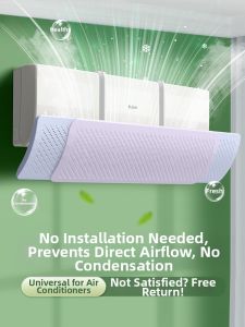 LUOCHENG | Air Conditioner Deflector Plate for Postpartum Use No Drill Expandable