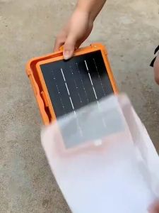 🔦ไฟฉุกเฉิน ไฟสปอตไลท์ 5000W🔦🔦 แสงขาว Solar light ไฟแค้มปิ้ง ไฟพลังงานแสงอาทิตย์ ไฟโซล่าเซลล์ พาวเวอร์แบงค์ ชาร์จUSB